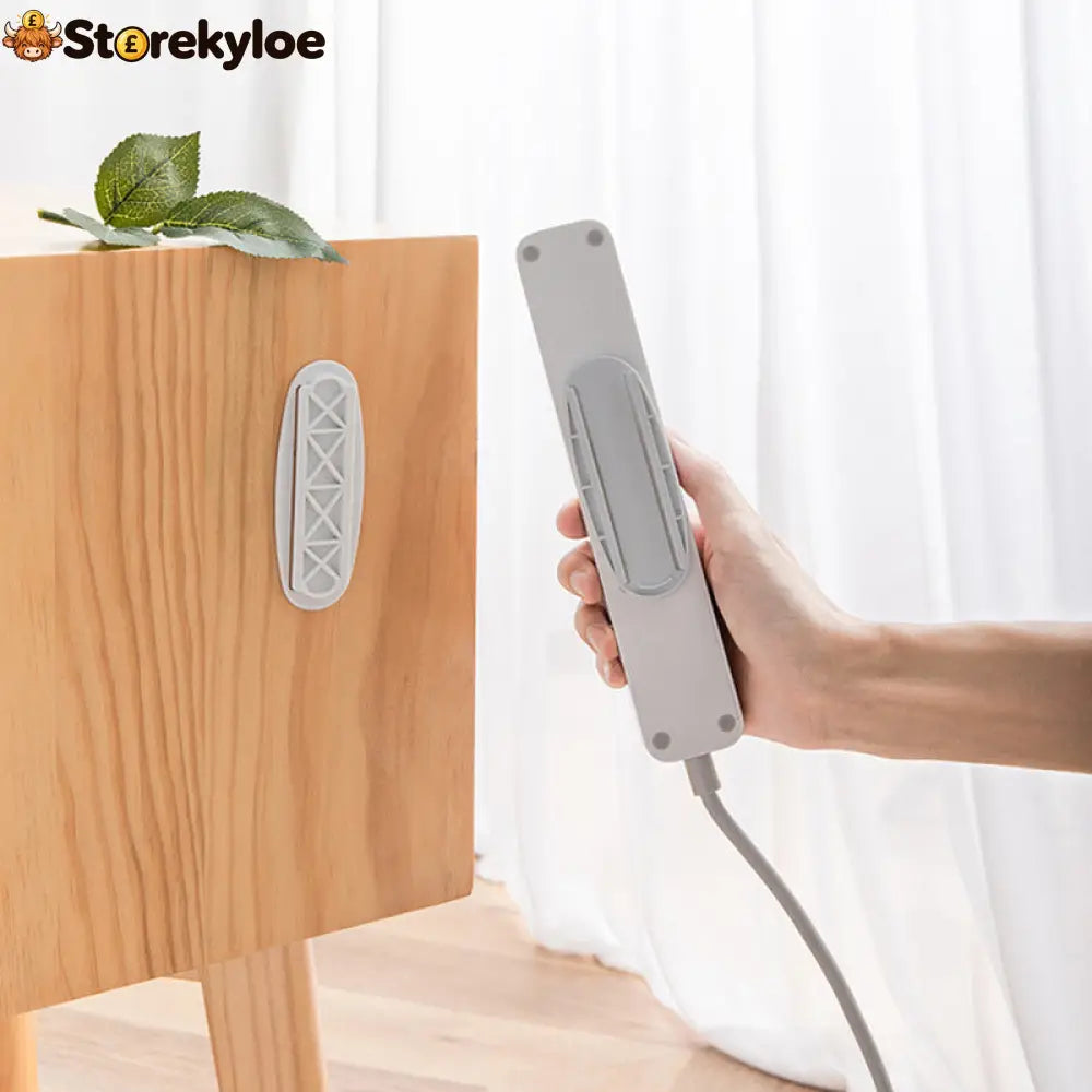 Adhesive Punch-free Socket Holder - Houseware & Kitchen