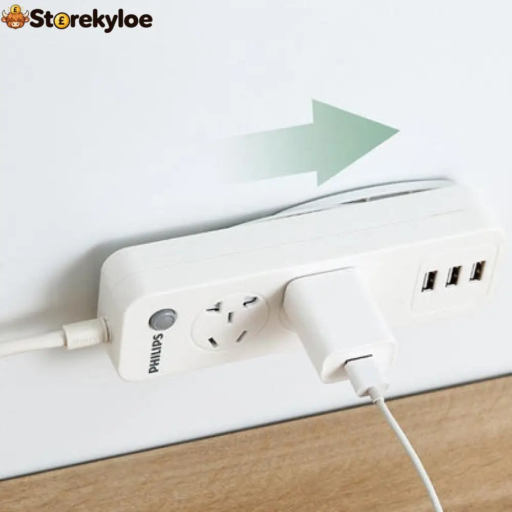 Adhesive Punch-free Socket Holder - Houseware & Kitchen