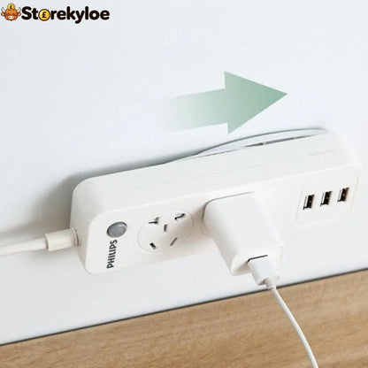 Adhesive Punch-free Socket Holder - Houseware & Kitchen