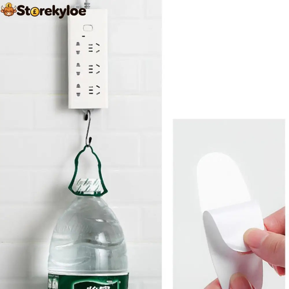 Adhesive Punch-free Socket Holder - Houseware & Kitchen