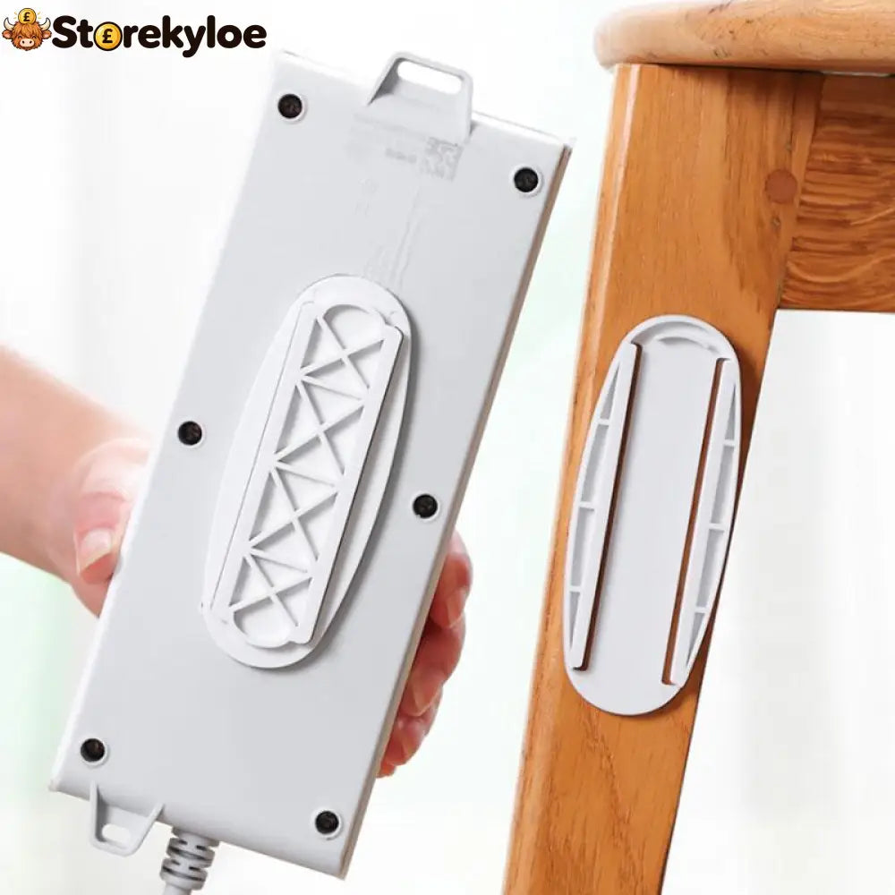 Adhesive Punch-free Socket Holder - Houseware & Kitchen