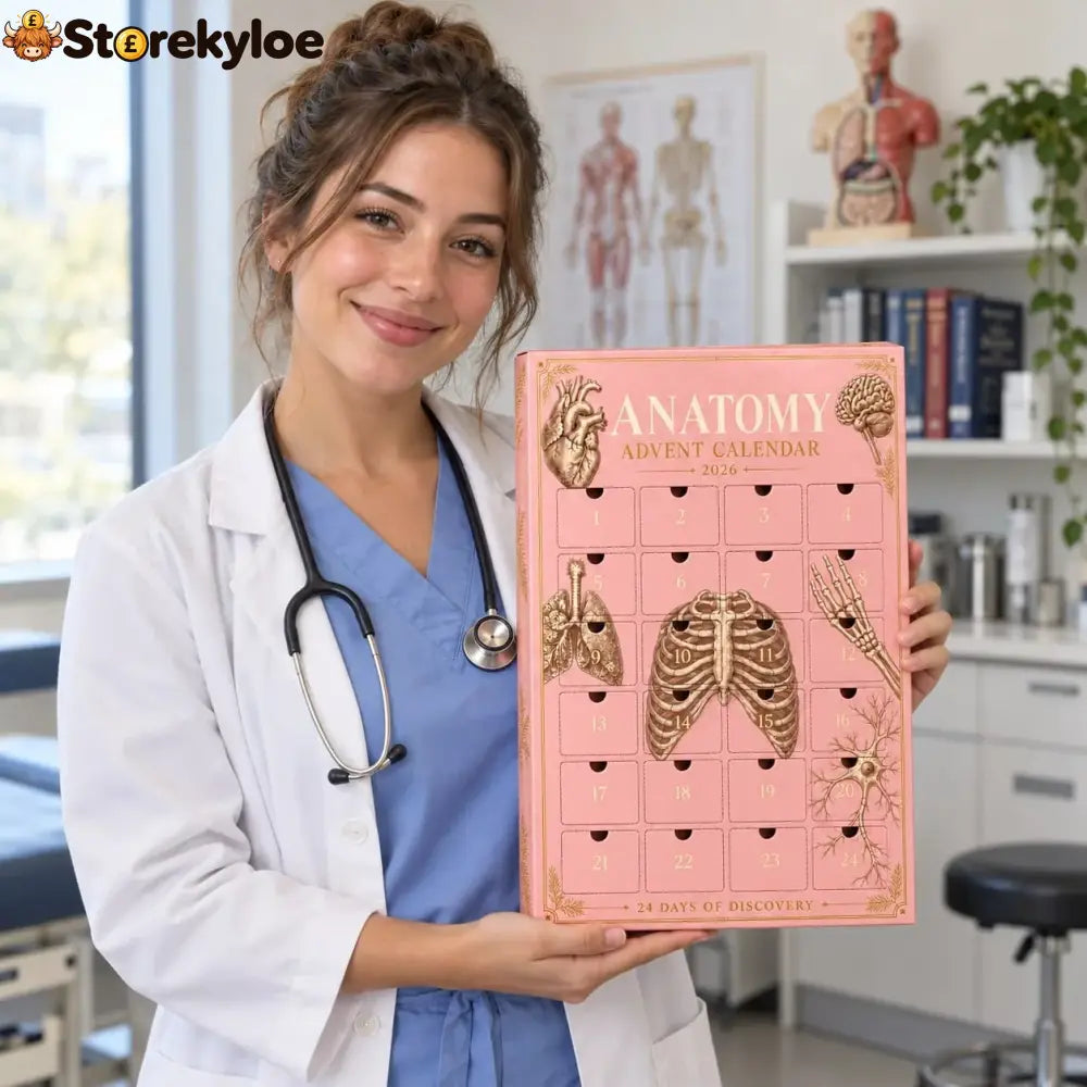 🏅Anatomy Advent Calendar, 24 Anatomy Ornaments