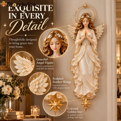✝️✨ Angel of Hope™, Heavenly Wings Projection Wall Light | Christian Home Decor & Faith Gift