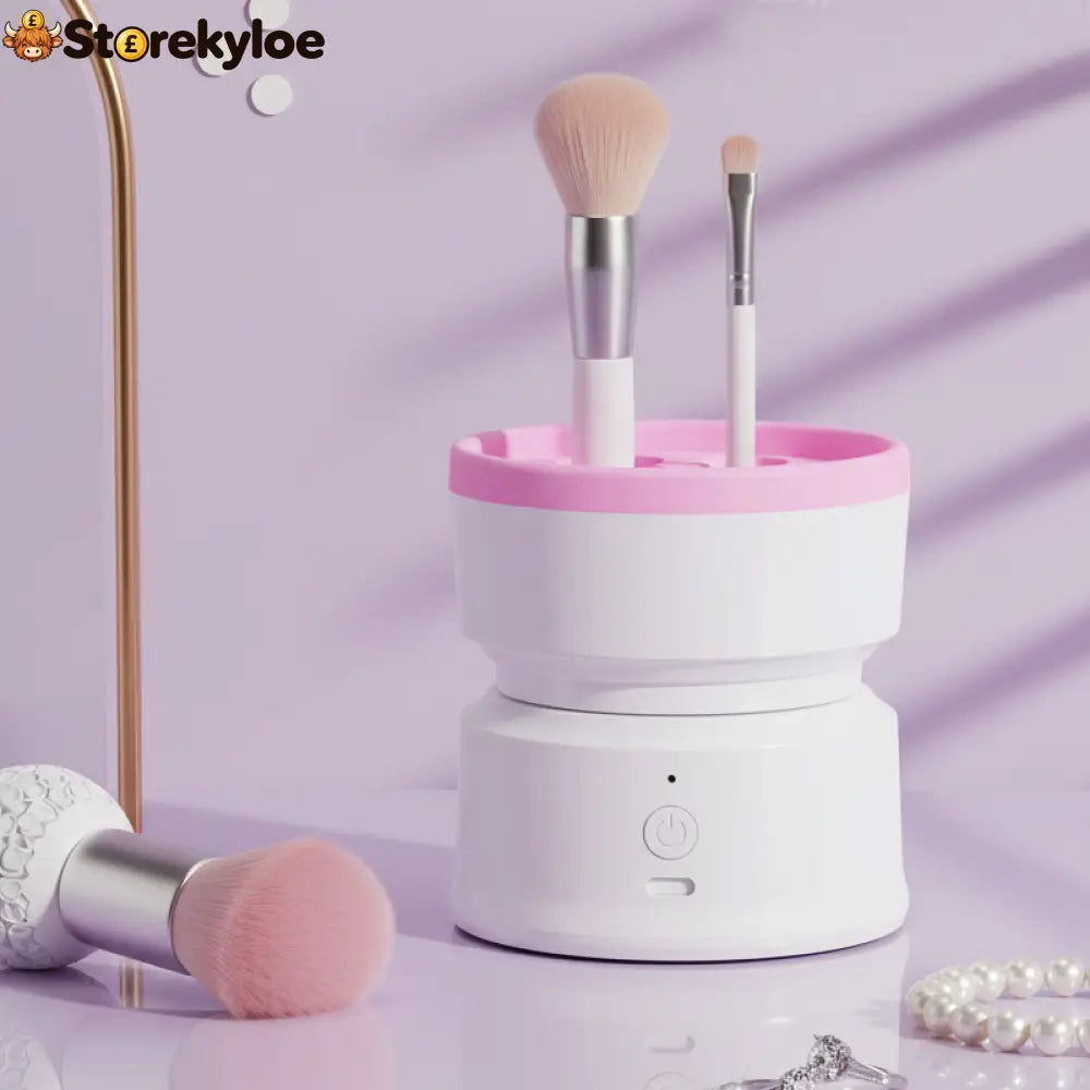Automatic Makeup Brush Cleaner