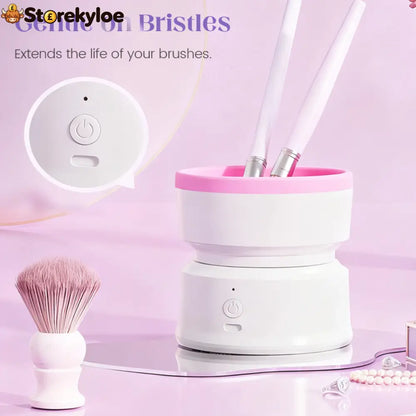 Automatic Makeup Brush Cleaner