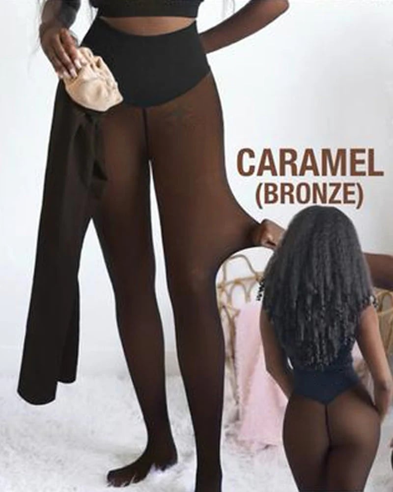 ❄️One-Seam Shaping Fleece Leggings✨✨Stay Warm.Look Snatched💕