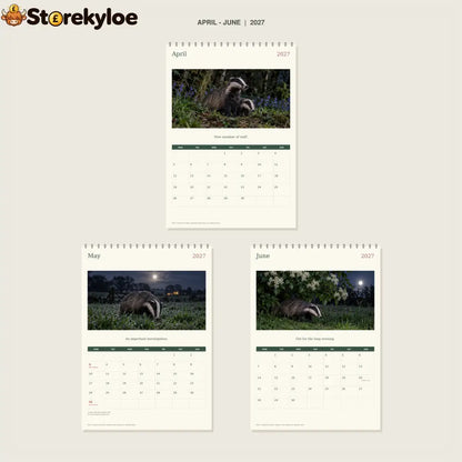 🔥Badgers After Hours - 2027 A4 Wall Calendar