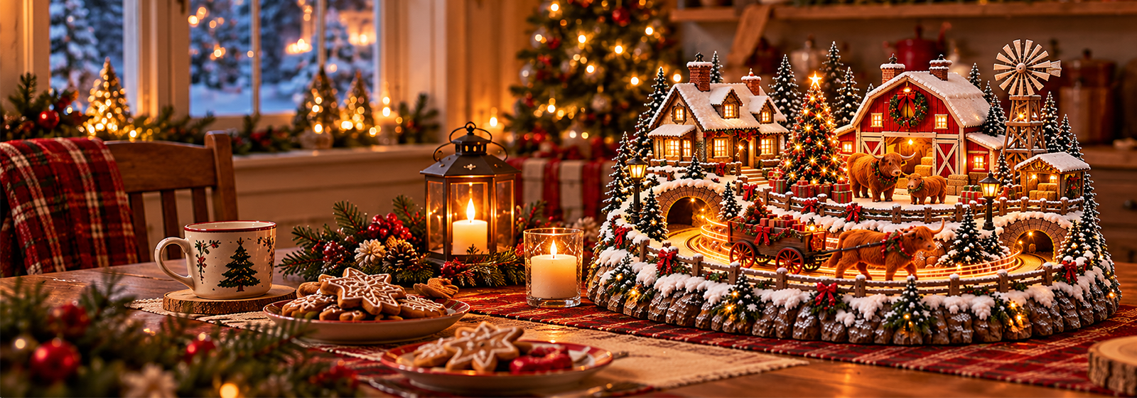 Let The Farm Holiday Glow