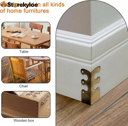 Baseboard Corner Protectors for Furniture