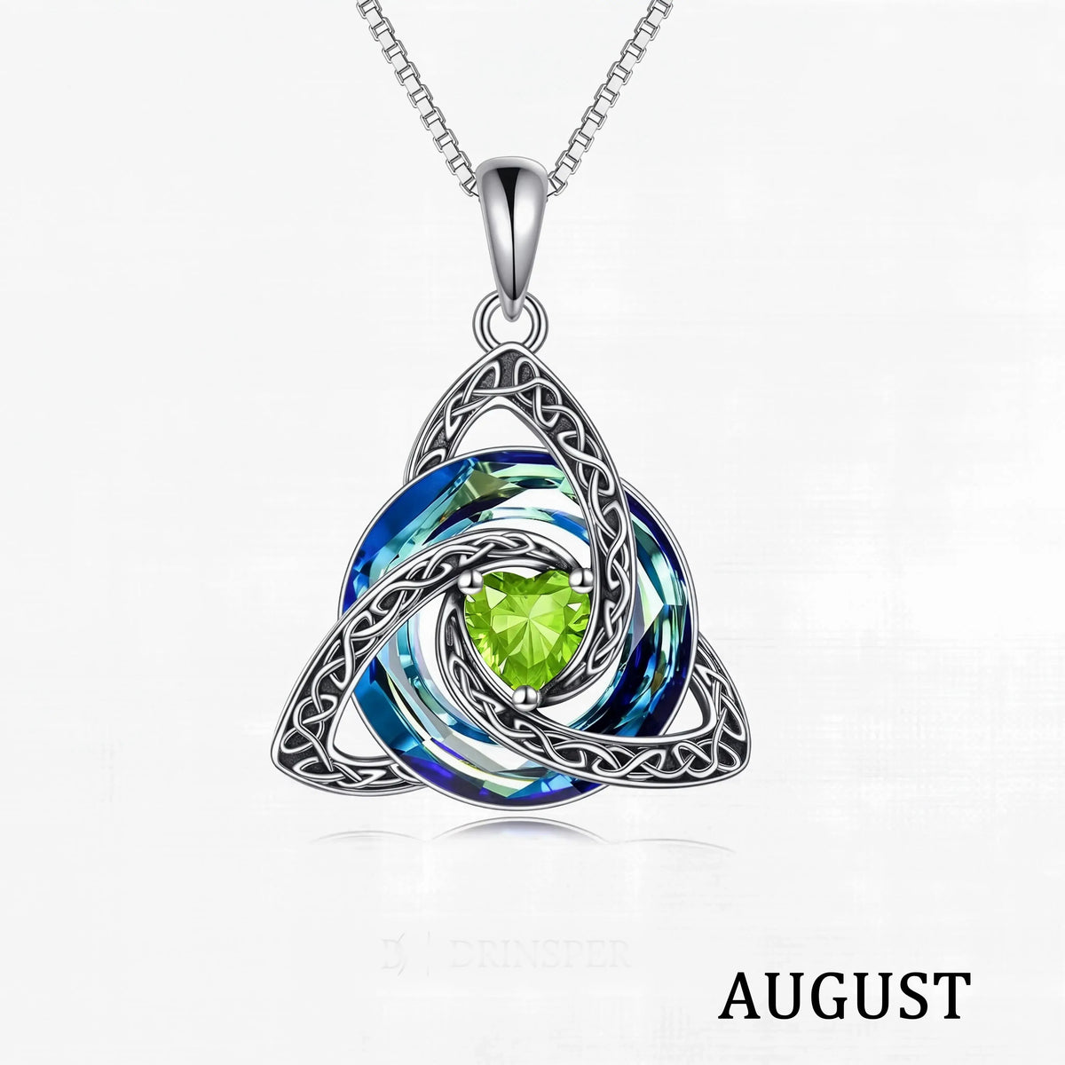 ♾️💖Birthstone Celtic Knot Necklace for Women