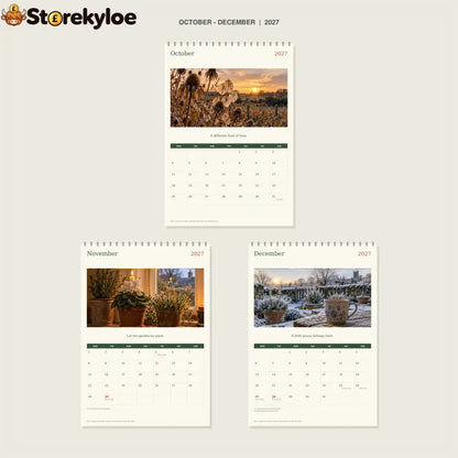 🔥Bees Before Emails - 2027 A4 Wall Calendar