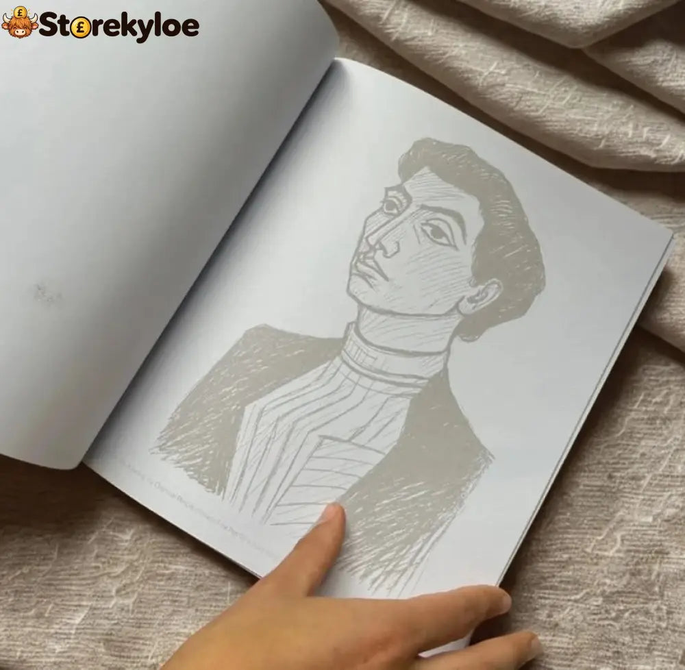 Beginner-Friendly💕Ink Tracing: A Therapeutic Reverse Coloring Experience📚(Deluxe Edition)
