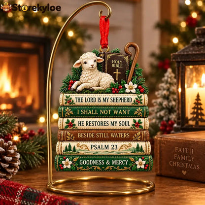 ✝️ Bible Faith Christmas Acrylic Ornament Collection