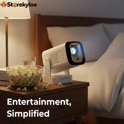 Big-Screen Entertainment. Anywhere You Call Home. - Movie Projector