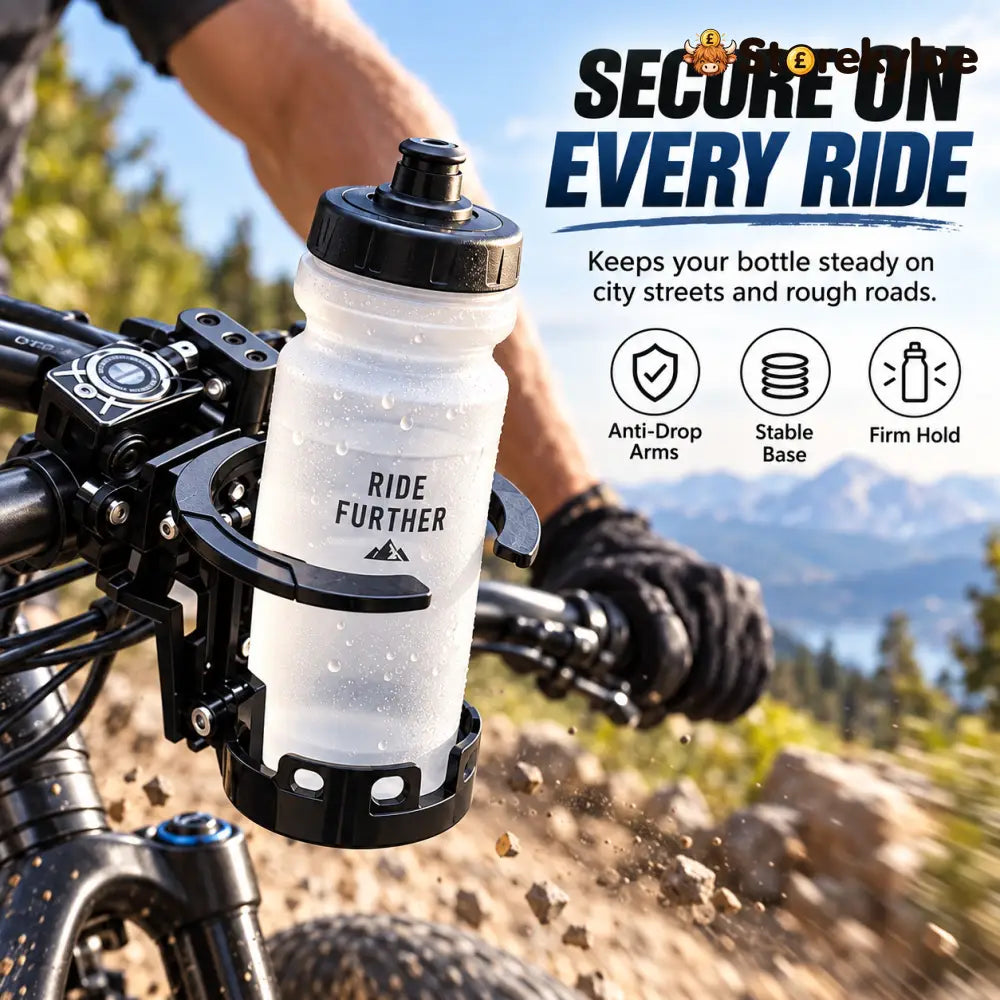 🚲Bike Water Holder Rotating Bottle Cage - Hot Sale