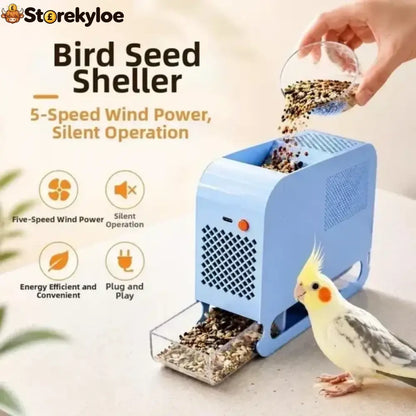 🐦 Bird Seed Cleaner – Quickly Remove Empty Husks for Cleaner Feed 🎨 - Pets