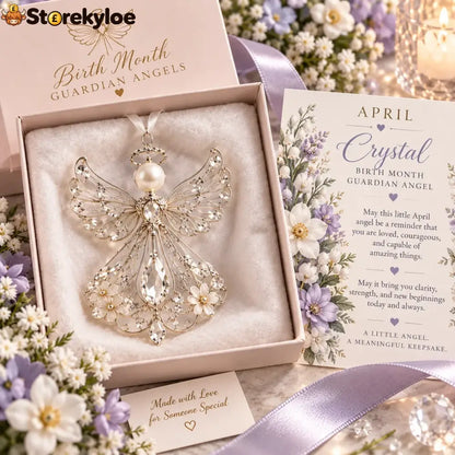 ✨👼 Birth Month Guardian Angels, An Angel Chosen Just for You - April · Crystal