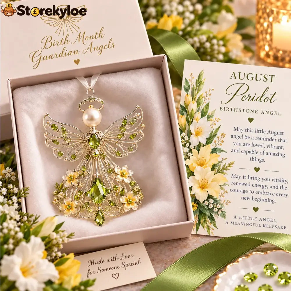 ✨👼 Birth Month Guardian Angels, An Angel Chosen Just for You - August · Peridot