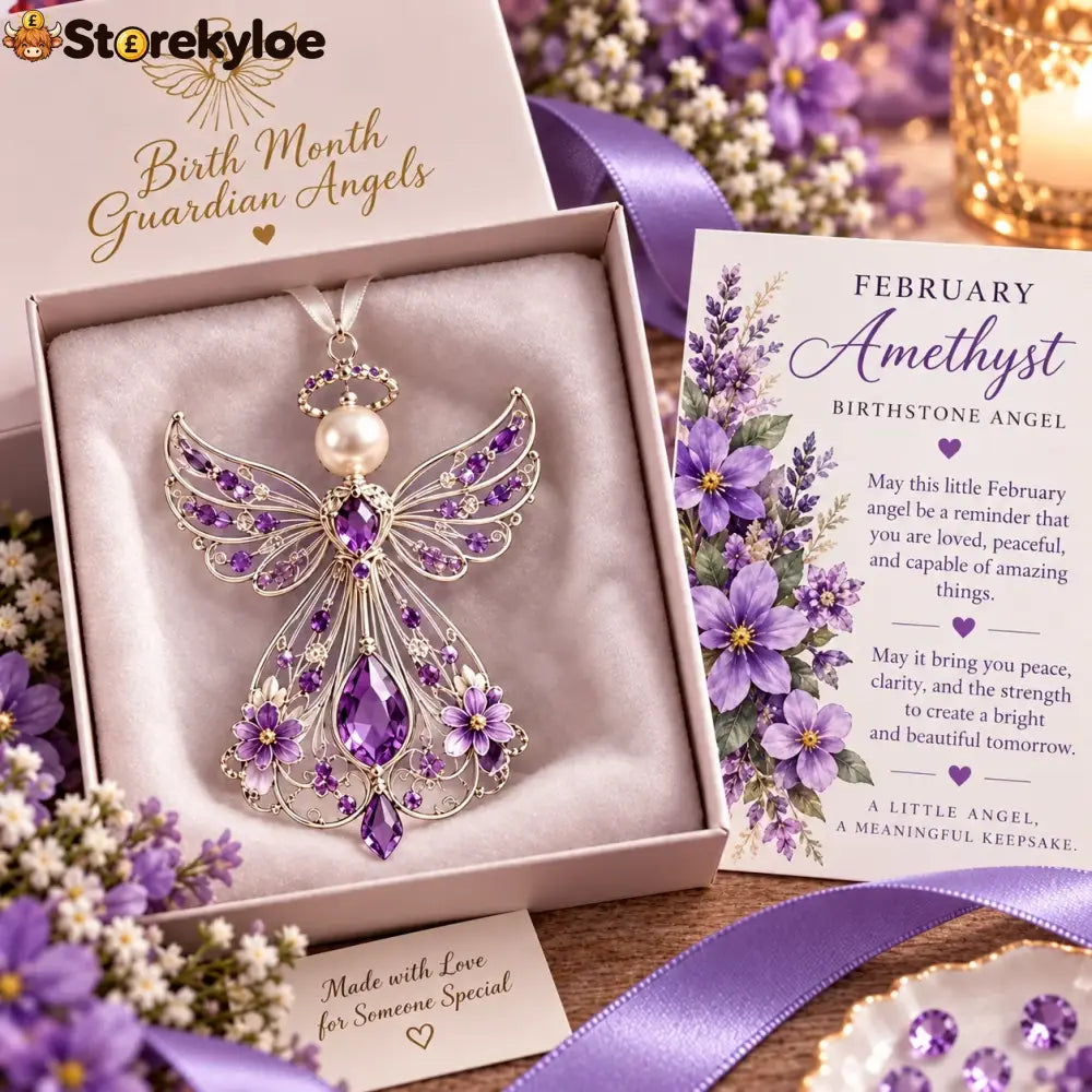 ✨👼 Birth Month Guardian Angels, An Angel Chosen Just for You - February · Amethyst