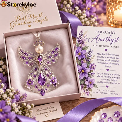 ✨👼 Birth Month Guardian Angels, An Angel Chosen Just for You - February · Amethyst