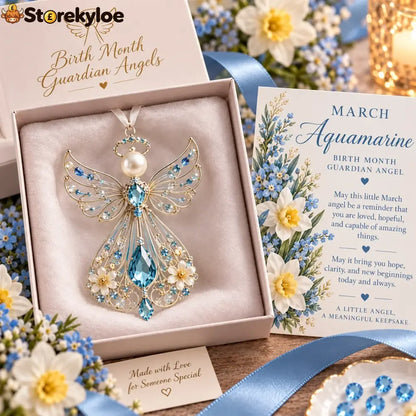 ✨👼 Birth Month Guardian Angels, An Angel Chosen Just for You - March · Aquamarine