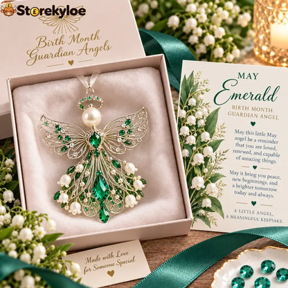 ✨👼 Birth Month Guardian Angels, An Angel Chosen Just for You - May · Emerald