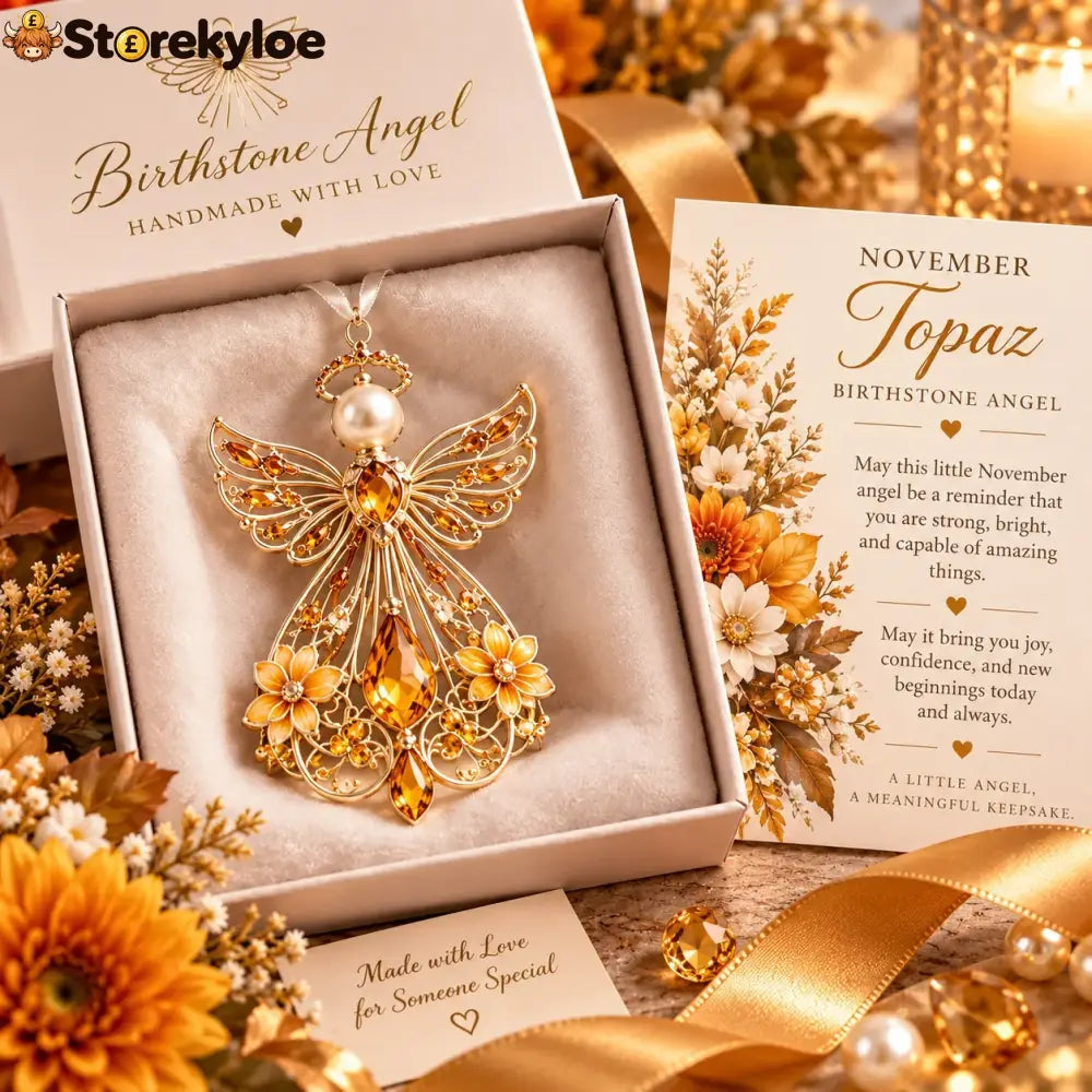 ✨👼 Birth Month Guardian Angels, An Angel Chosen Just for You - November · Topaz