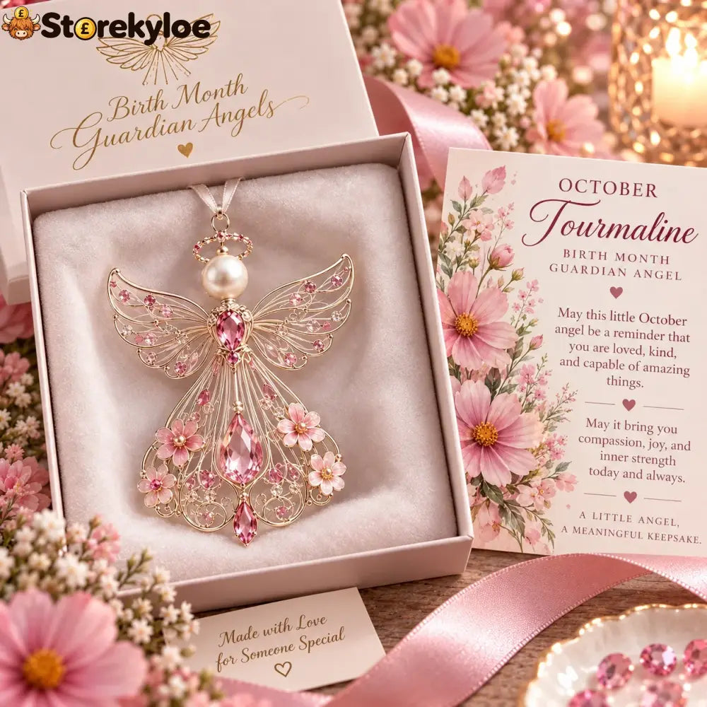 ✨👼 Birth Month Guardian Angels, An Angel Chosen Just for You - October · Tourmaline