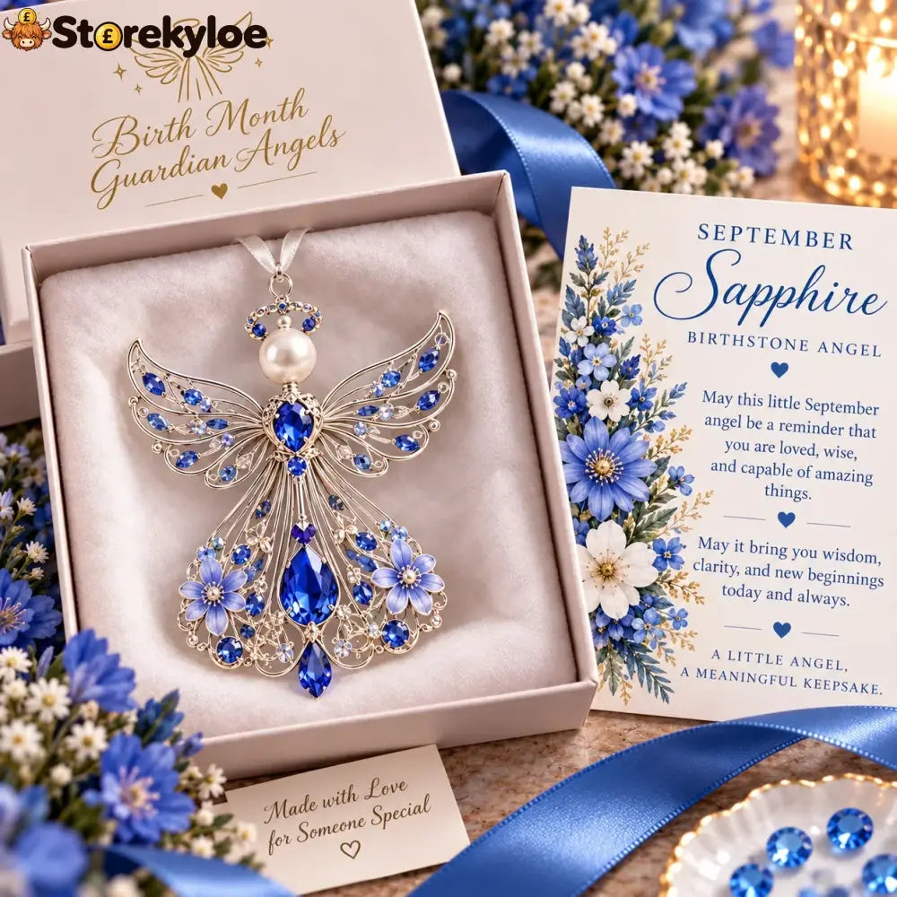 ✨👼 Birth Month Guardian Angels, An Angel Chosen Just for You - September · Sapphire