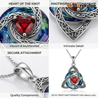 ♾️💖Birthstone Celtic Knot Necklace for Women