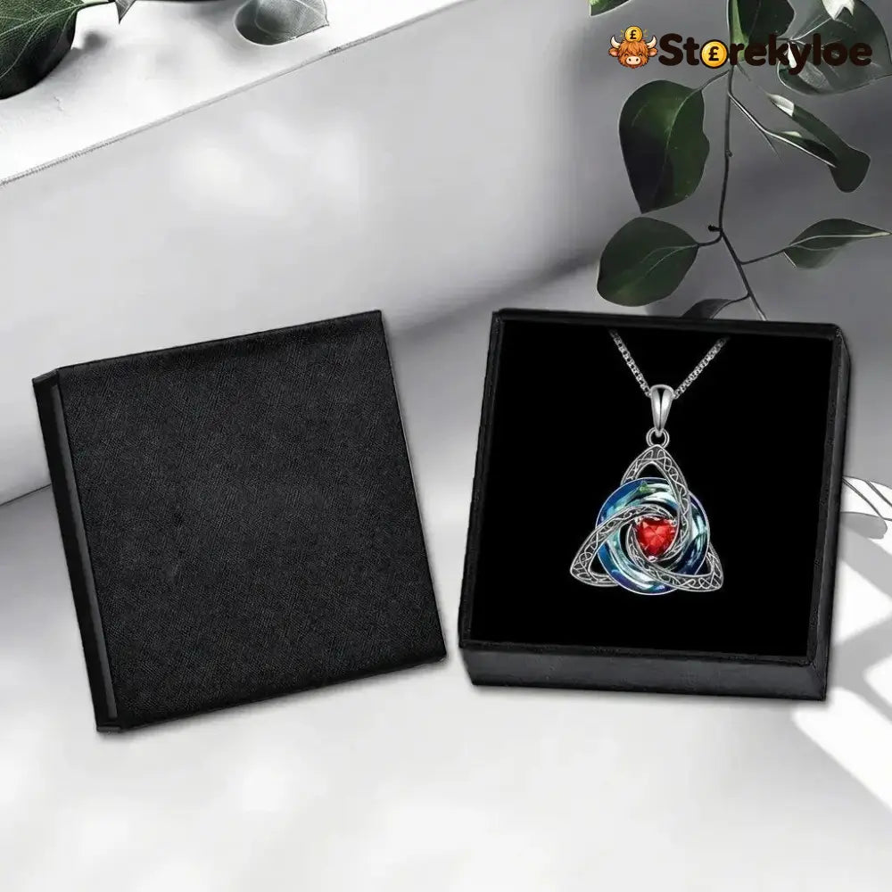 ♾️💖Birthstone Celtic Knot Necklace for Women