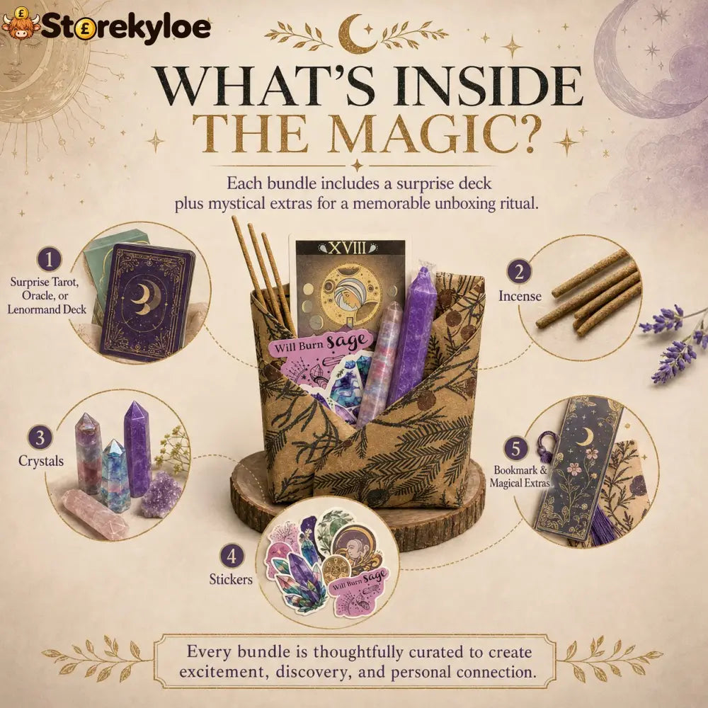 🔮 Blind Date With A Tarot Deck – A Magical Surprise Waiting To Be Discovered