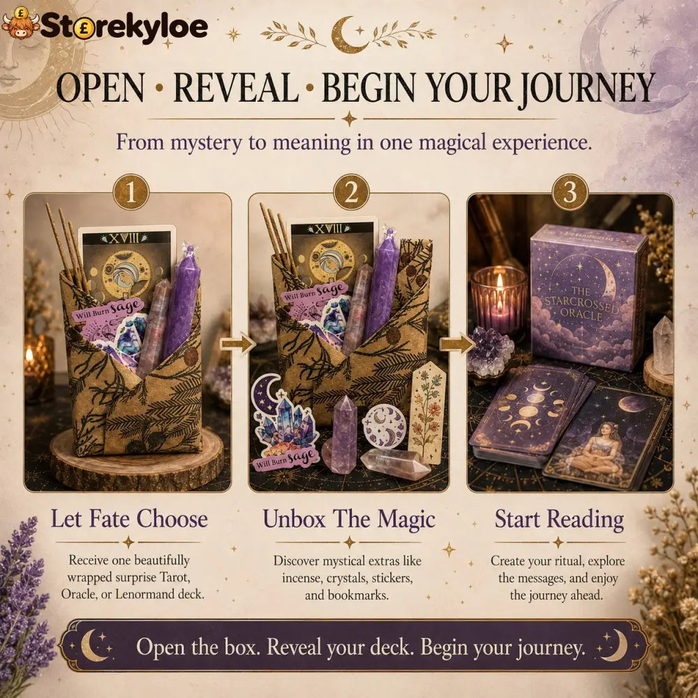 🔮 Blind Date With A Tarot Deck – A Magical Surprise Waiting To Be Discovered