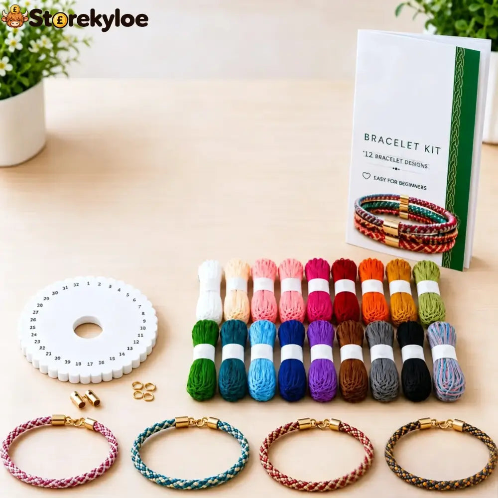 Bracelet Kit – Create Your Own Braided Friendship Bracelets