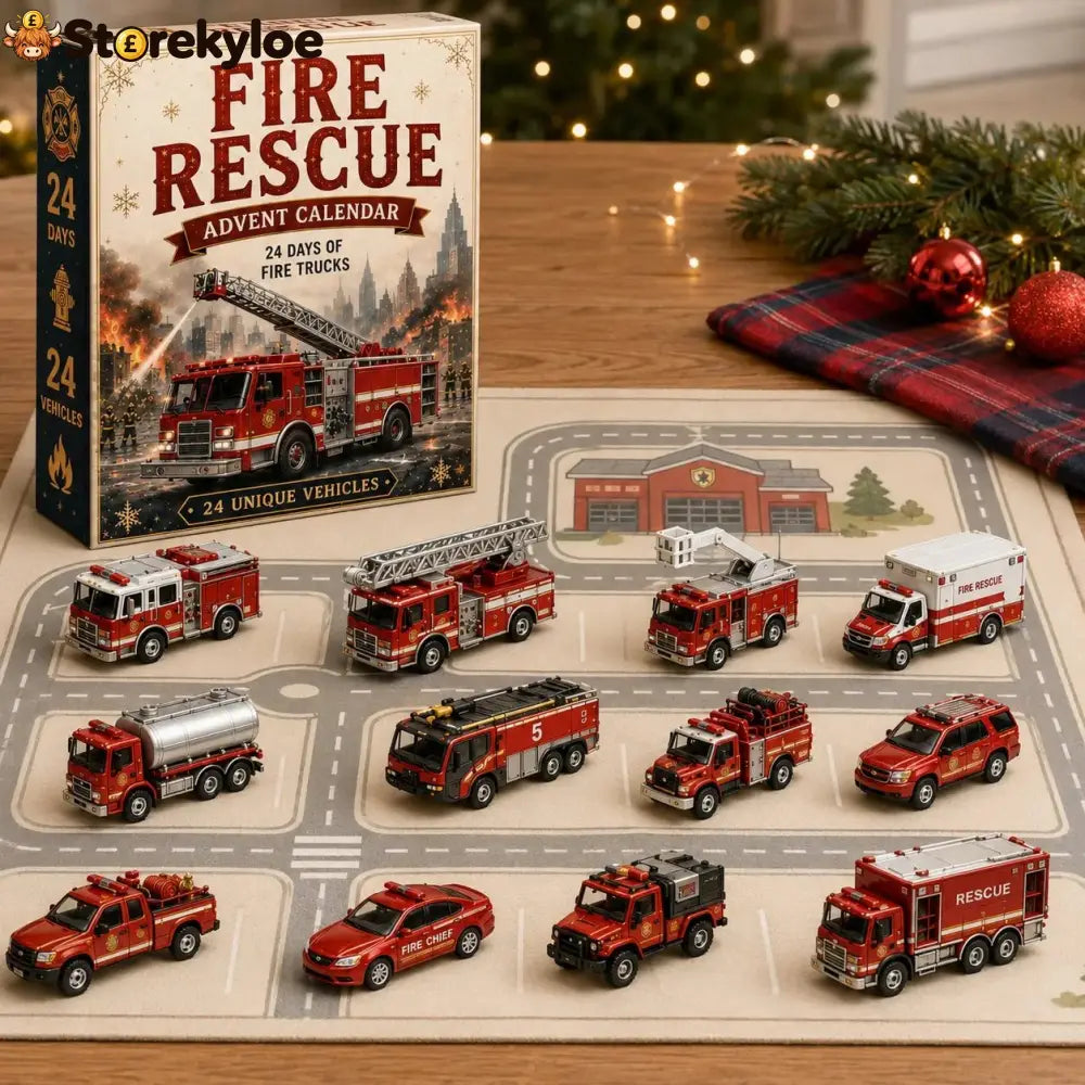 🚜Build the Fleet Collection 24-Day Vehicle Advent Calendar Series | ✨A New Adventure Every Morning