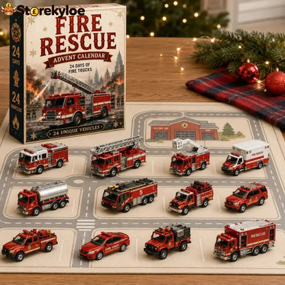 🚜Build the Fleet Collection 24-Day Vehicle Advent Calendar Series | ✨A New Adventure Every Morning