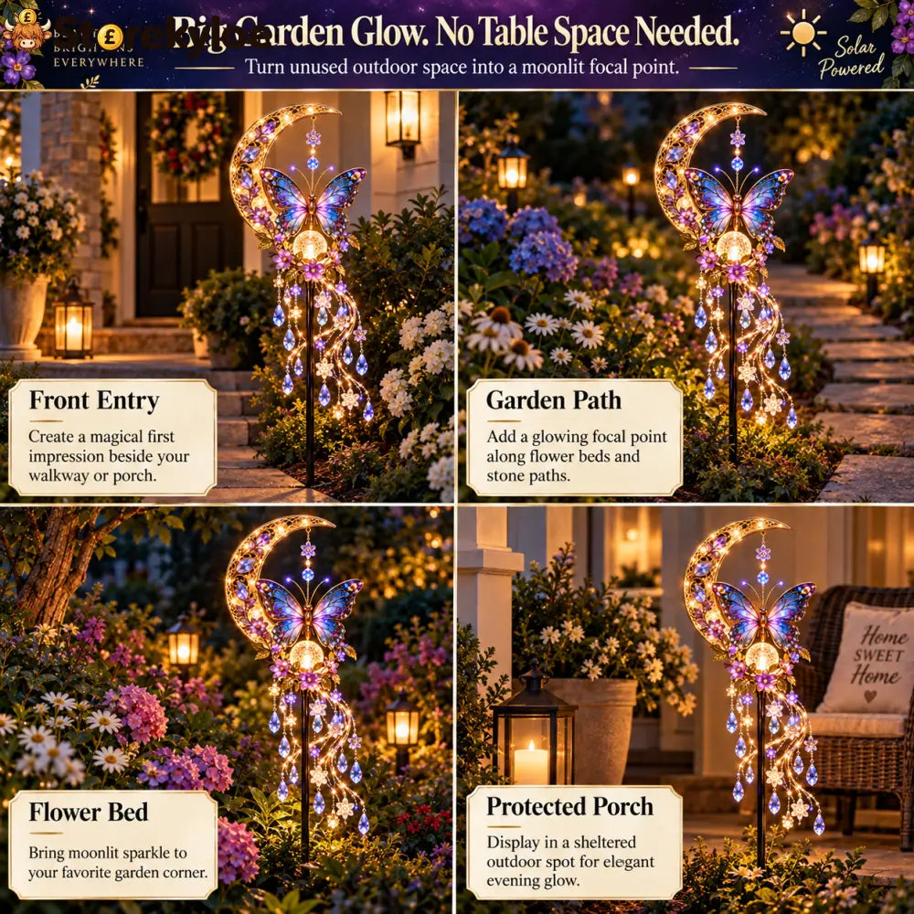 🦋Butterfly Moonlight Cascade™ A Little Moonlight Magic for Your Garden🌺