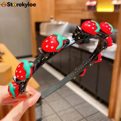 🌺Buy 1 Get 1 Free🌺Children’s Cute Braided Hairpin - Buy 1 Get 1 Free / 6# Daisies - Clothing & Accessories