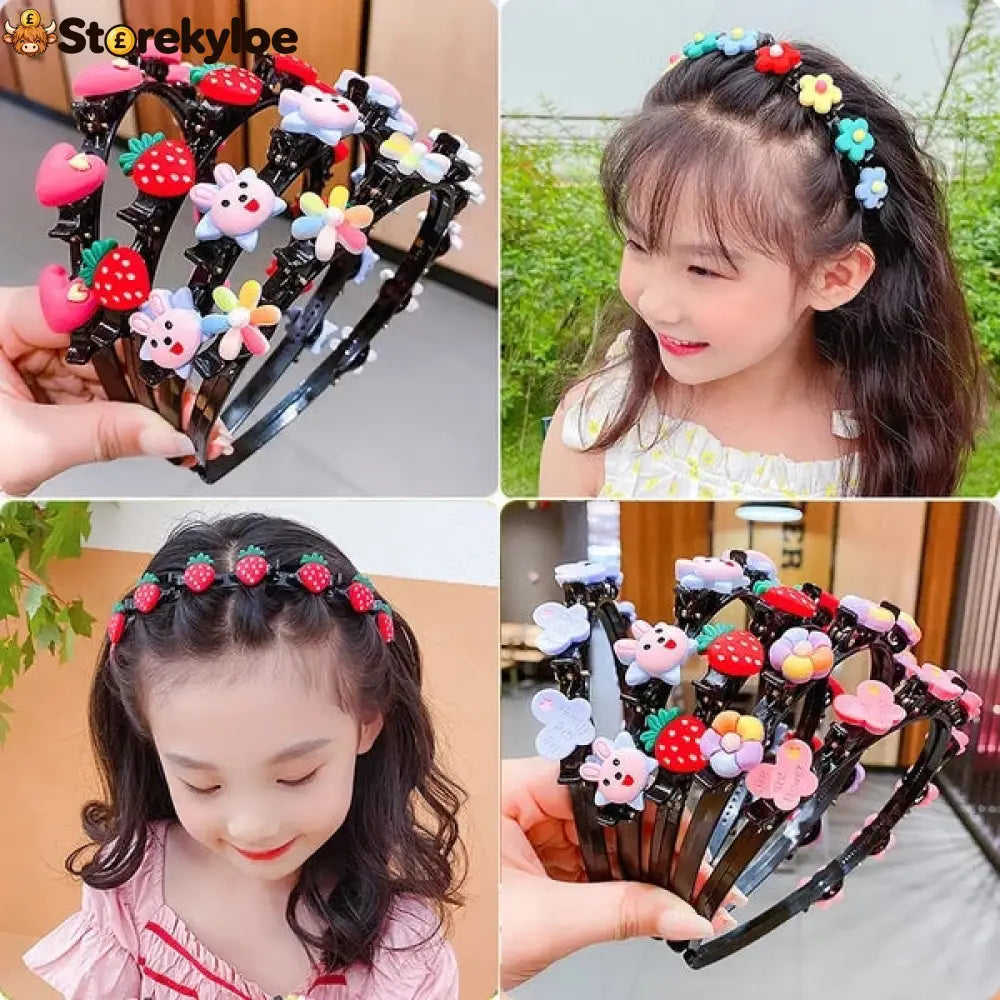 🌺Buy 1 Get 1 Free🌺Children’s Cute Braided Hairpin - Clothing & Accessories
