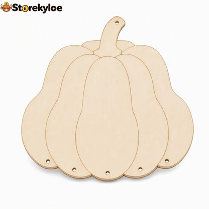 ⏳Buy 1 Get 1 Free!!!⏰Craft Your Own Pumpkin Instantly! No-Fuss Wood DIY Kit🎃✨🖌️ - Blank Pumpkin - Home Decoration