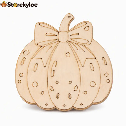 ⏳Buy 1 Get 1 Free!!!⏰Craft Your Own Pumpkin Instantly! No-Fuss Wood DIY Kit🎃✨🖌️ - Cute Pumpkin - Home Decoration