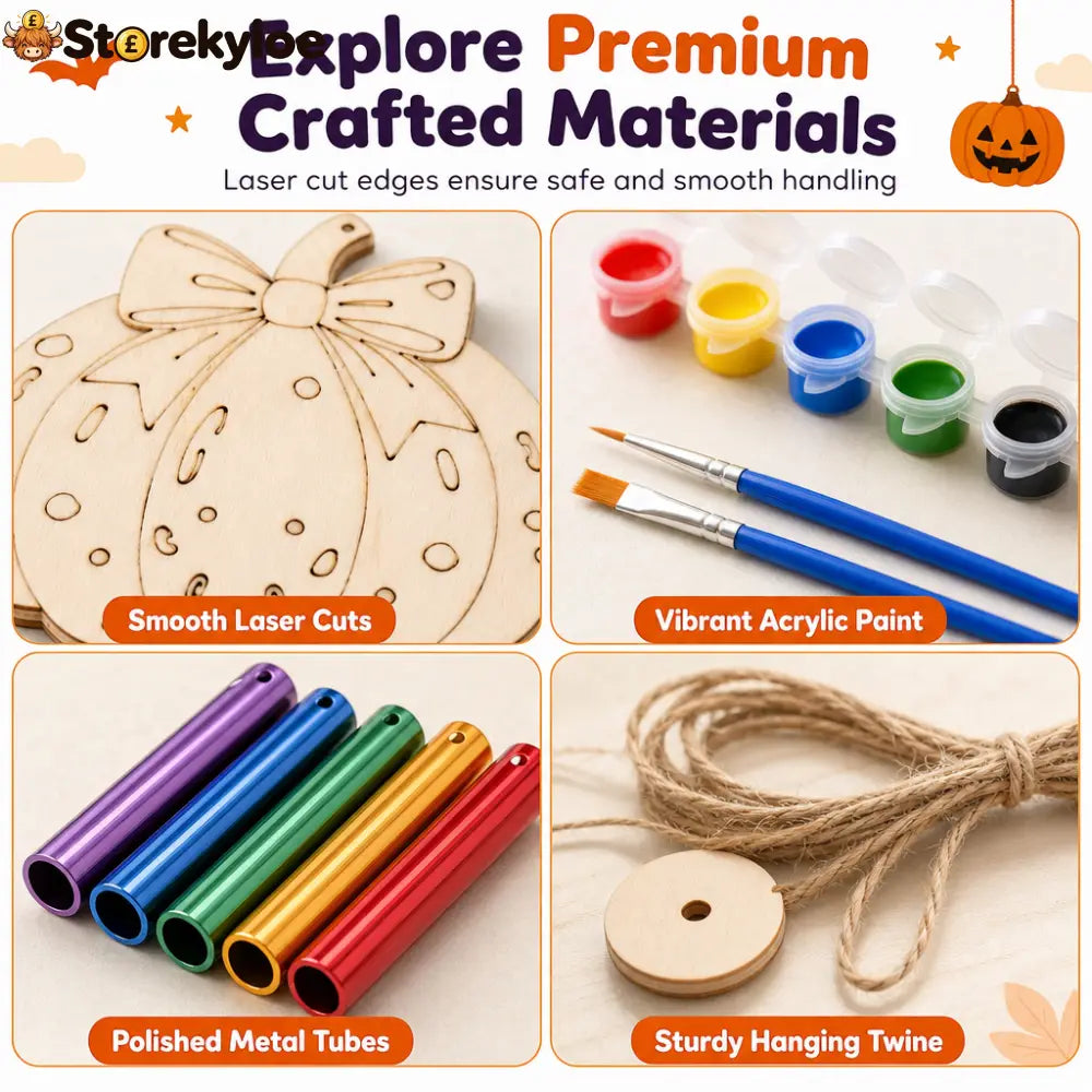 ⏳Buy 1 Get 1 Free!!!⏰Craft Your Own Pumpkin Instantly! No-Fuss Wood DIY Kit🎃✨🖌️ - Home Decoration
