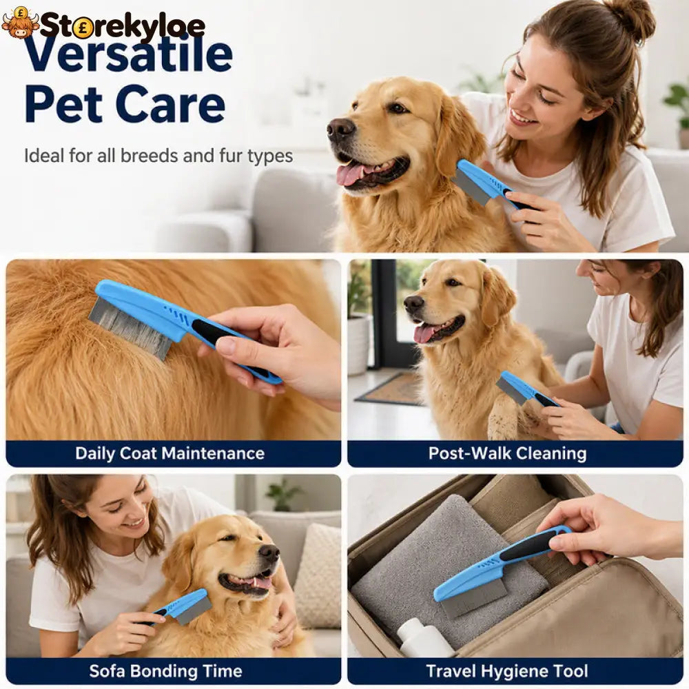 🔥Buy 1 Get 1 Free🔥Fine-Toothed Pet Grooming Comb