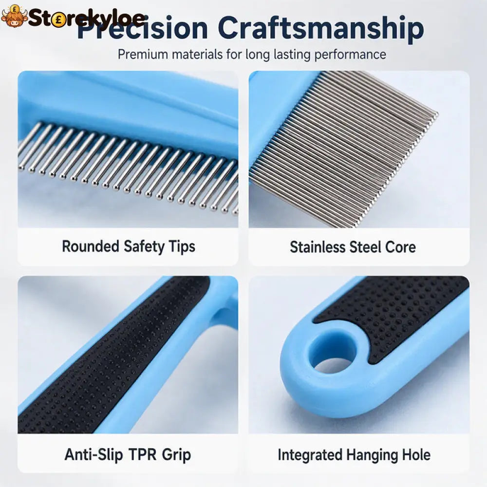 🔥Buy 1 Get 1 Free🔥Fine-Toothed Pet Grooming Comb