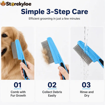 🔥Buy 1 Get 1 Free🔥Fine-Toothed Pet Grooming Comb
