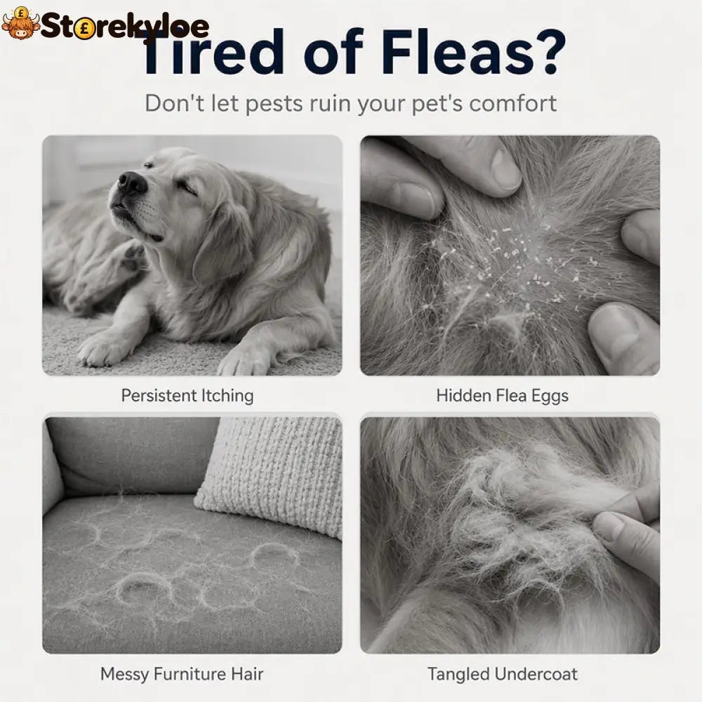 🔥Buy 1 Get 1 Free🔥Fine-Toothed Pet Grooming Comb