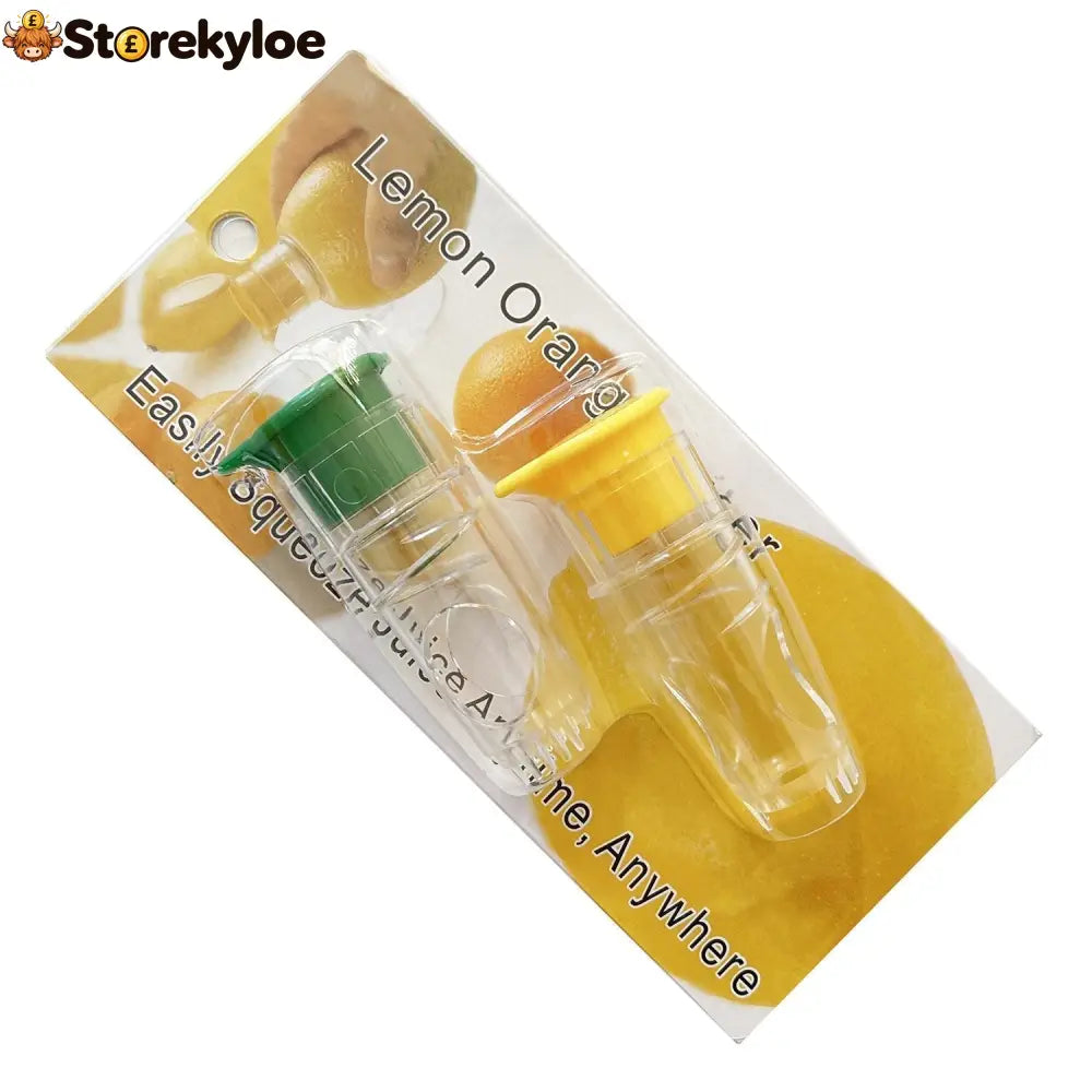 🔥BUY 1 GET 1 FREE🔥New Screw-Top Lemon Squeezer🍋 - 🔥Green*2 + Yellow*2 - Houseware & Kitchen
