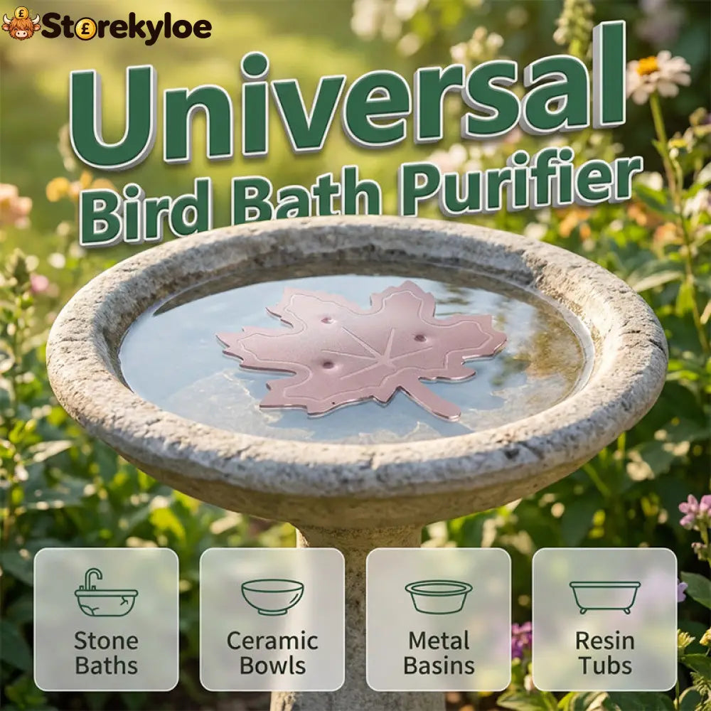 ⏰Buy 1 Get 1 Free⏳🍁Universal Fit Bird Bath Purifier - 2 PCS - Tools & Gadgets