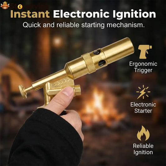 🏆 Last Day Special Price £8.99! 🔥Buy 2 Get 1 Free🎁Portable Multi-Function Invertible Butane Torch