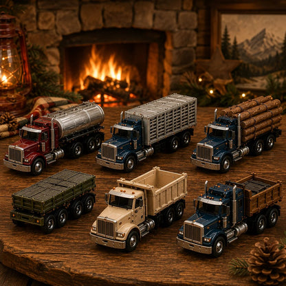 🔥HOT SALE 49% OFF🚚American Trucks Advent Calendar 2026 – 24 Days of Collectible Mini Truck Surprises, Acrylic Charms Blind Box
